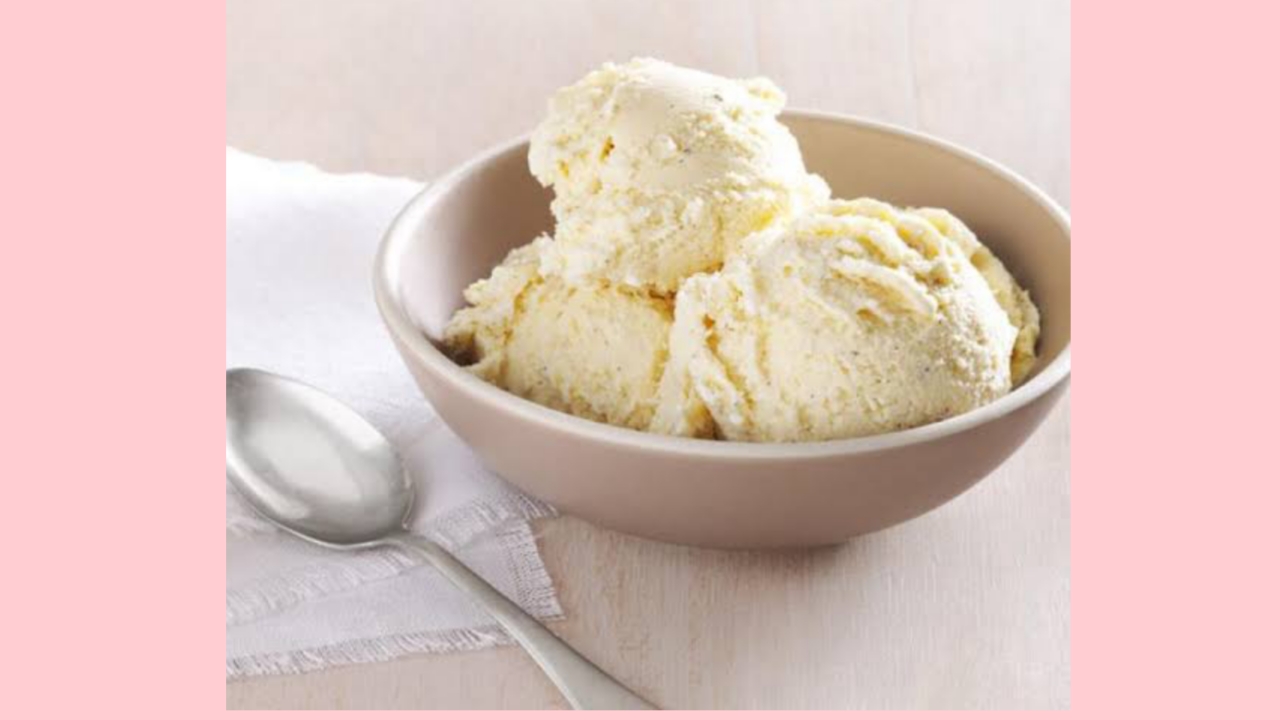 Vanilla custard ice Cream recipe in hindi