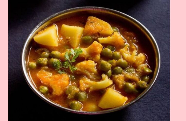 Gobi matar masala recipe in hindi